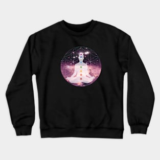 Awakening Chakra Healing Meditation Crewneck Sweatshirt